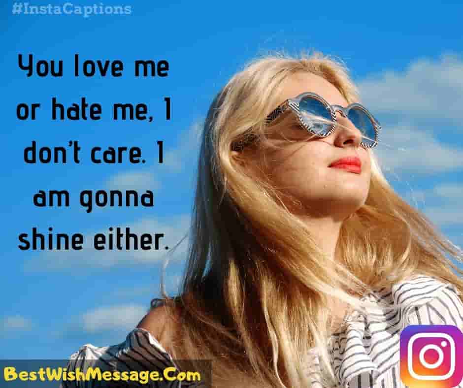 Girly Attitude Captions For Instagram - dohoy