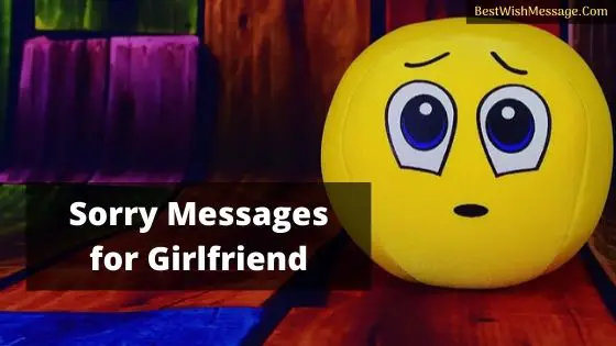 Sorry Messages for Girlfriend | Apology SMS for Her