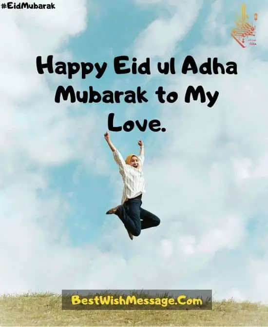 Eid Mubarak Love Wishes Romantic Eid Messages For Lover 2021