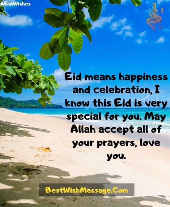 Eid Means Happiness