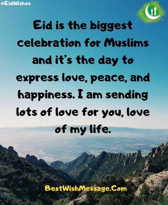 Eid Wishes for Her