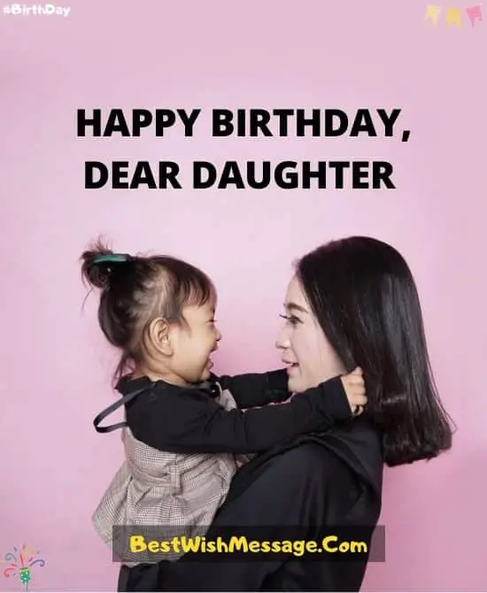 Birthday Wishes for Daughter