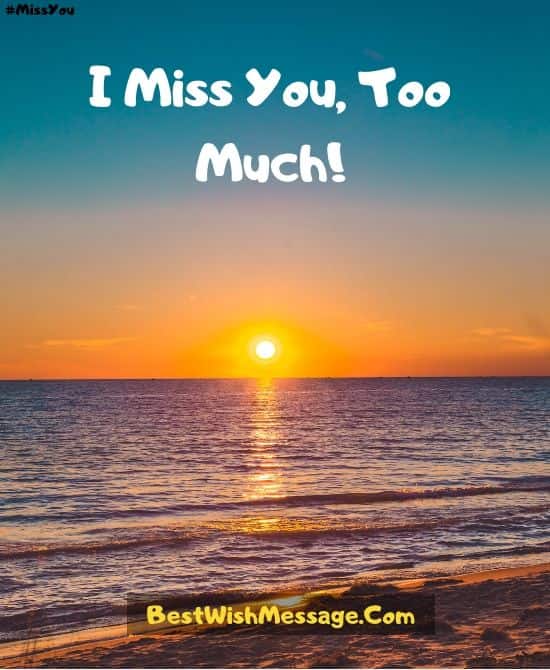 I Miss You Messages for Boyfriend