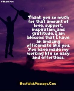Thank You Messages for Coworkers | Appreciation for Colleagues