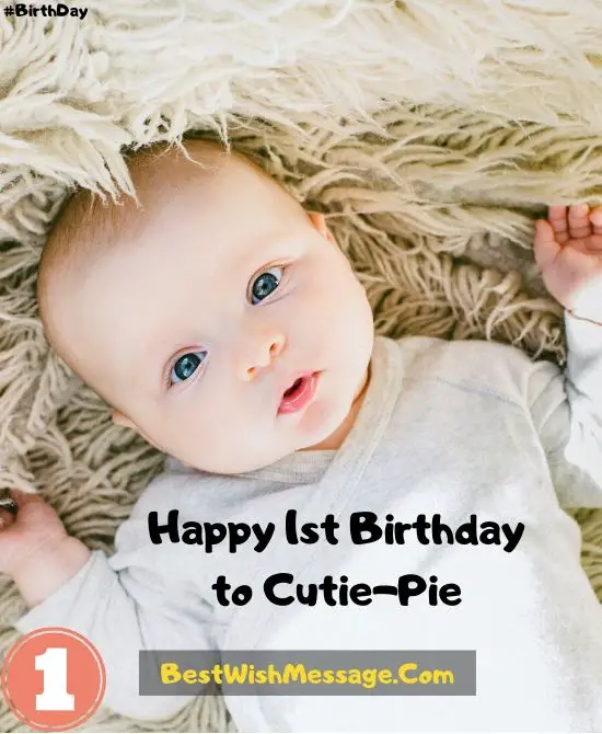 1st Birthday Wishes