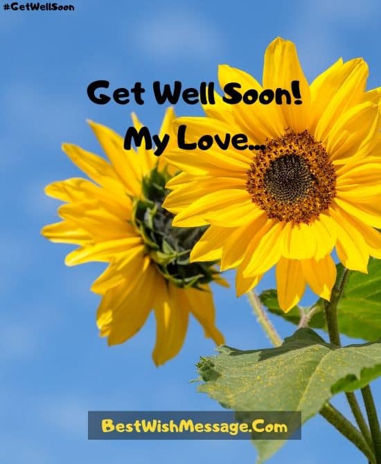 Get Well Soon Messages for Boyfriend