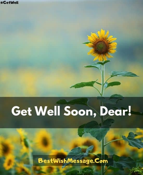 Get Well Soon Messages for Nephew