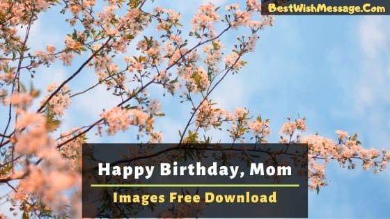 Happy Birthday, Mom Images
