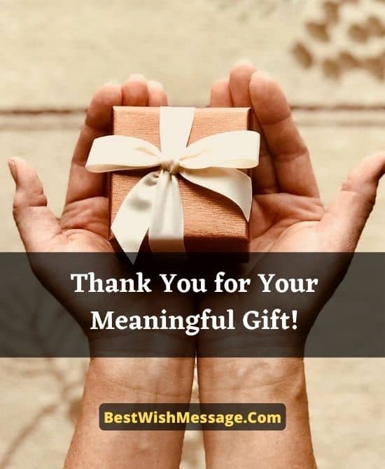 Thank You Messages for Wedding Gifts