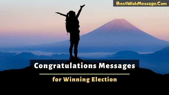 Congratulations Messages for Winning Election