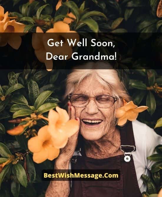 Get Well Soon Messages for Grandma