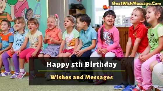 Happy 5th Birthday Wishes and Messages