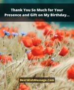 72+ Thank You Messages for Birthday Party and Gift | Appreciation Notes