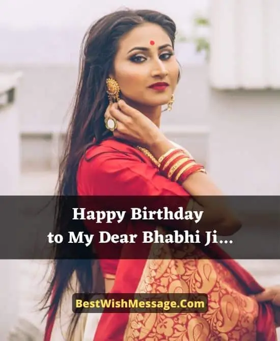 Heart Touching Birthday Messages for Bhabhi