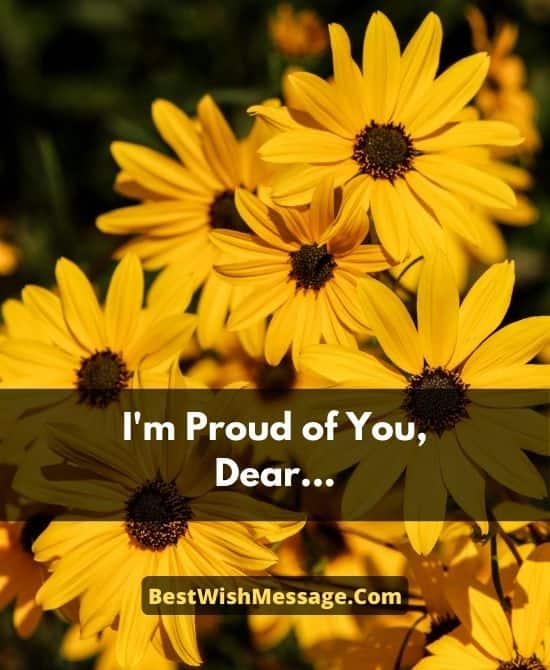 0 Proud Of You Messages And Wishes To Inspire Someone