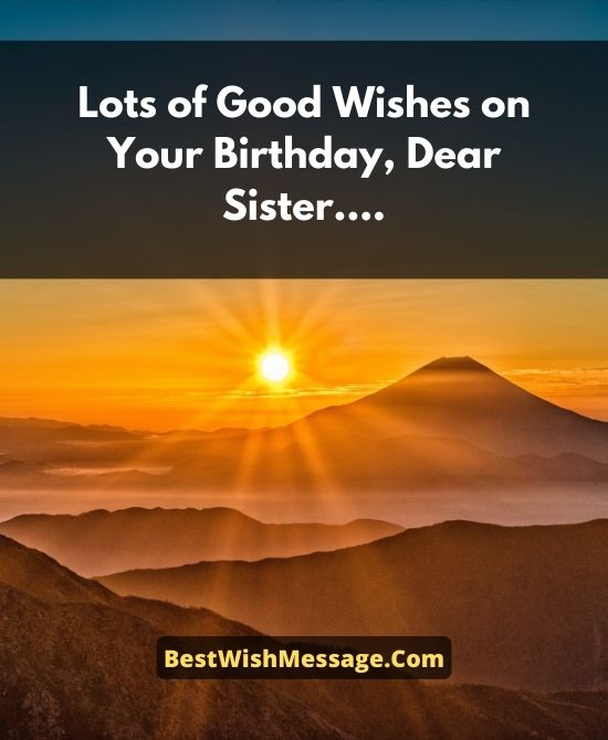 Godly Birthday Wishes for Sister