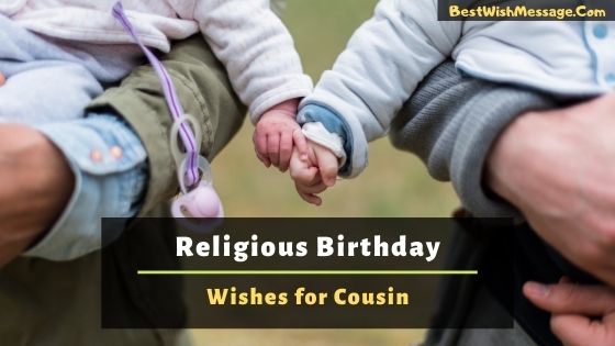 Religious Birthday Wishes for Cousin