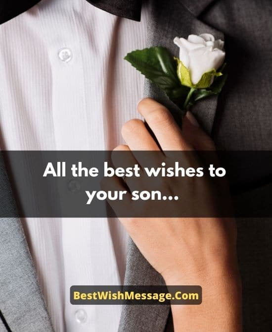 Wedding Congratulations Messages to Parents of Groom