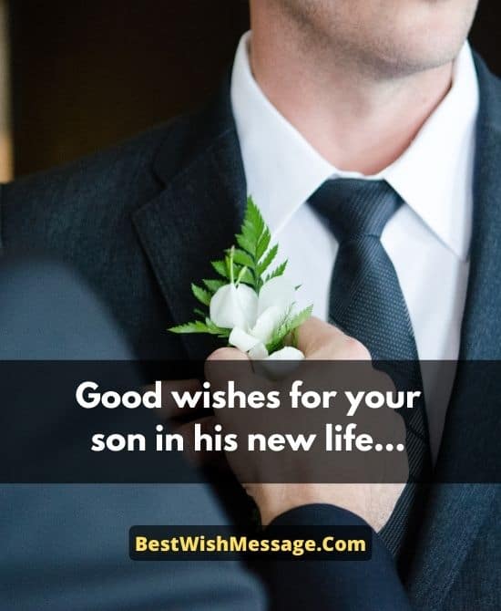Wedding Congratulations Messages to Parents of Groom