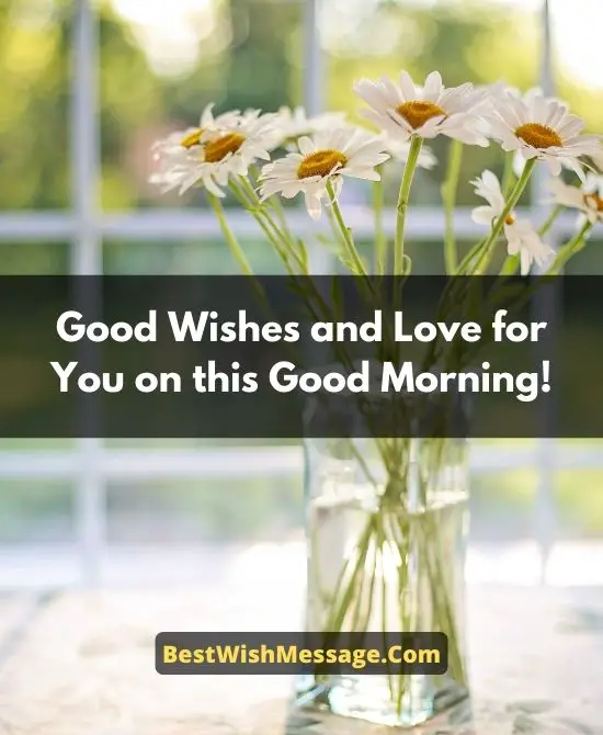Short Romantic Good Morning Love Messages for Girlfriend