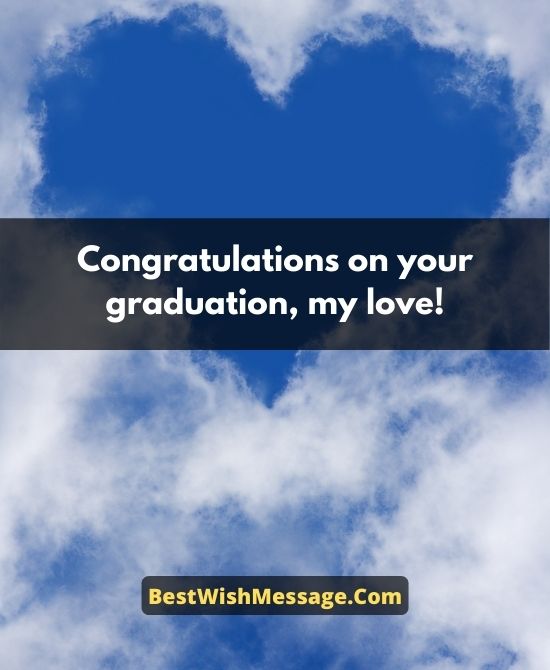 Graduation Wishes for Fiance