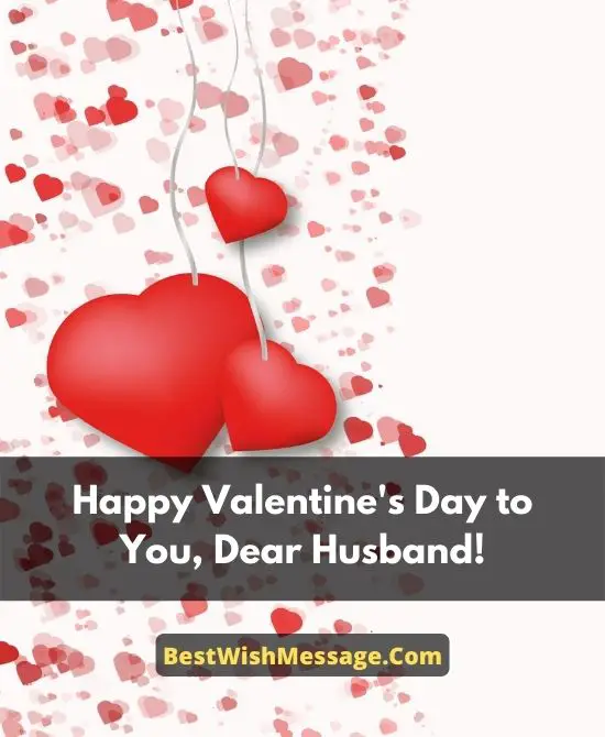 2nd Valentine Wishes and Messages for Husband