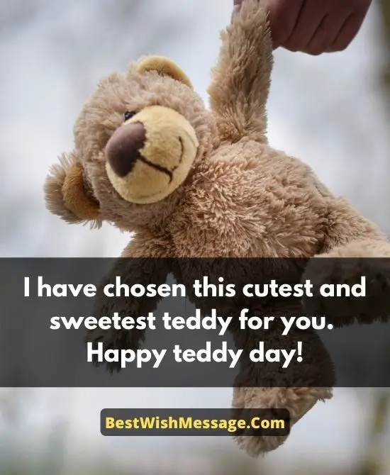 Teddy Day Wishes for Boyfriend