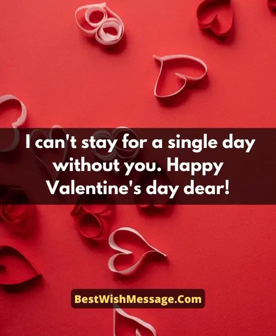 Valentine’s Day Messages in Long Distance Relationship for Girlfriend