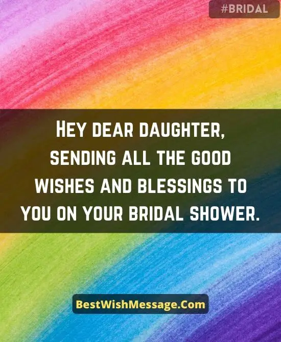 Bridal Shower Messages for Stepdaughter