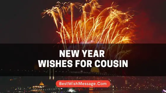 New Year Wishes for Cousin