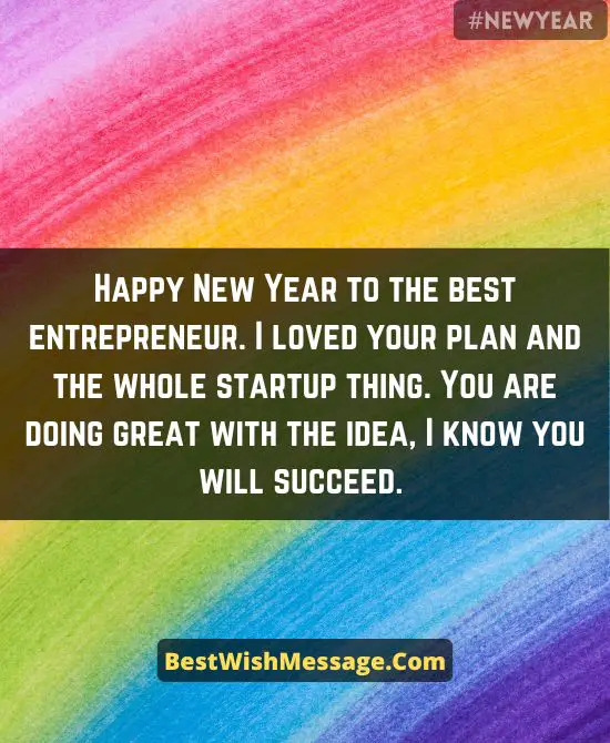 New Year Wishes for Entrepreneurs