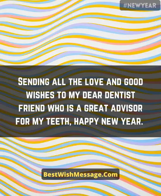 New Year Messages for Dentists