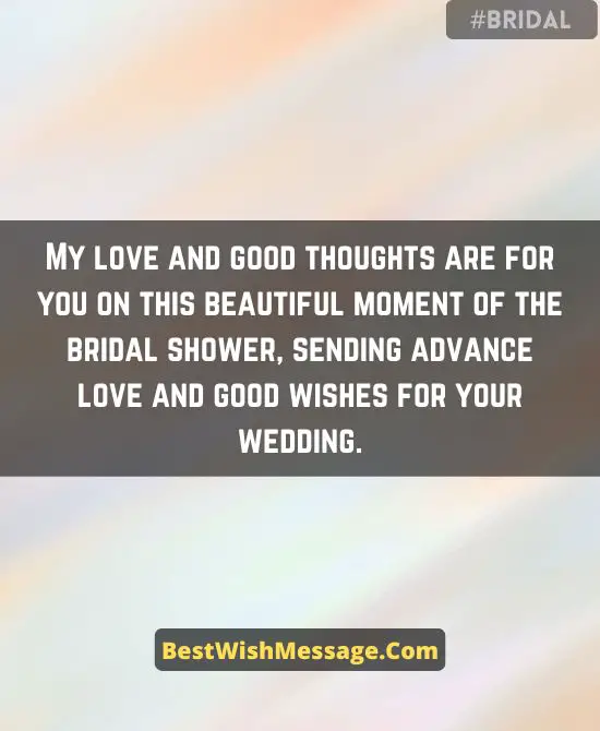 Bridal Shower Wishes for Coworker