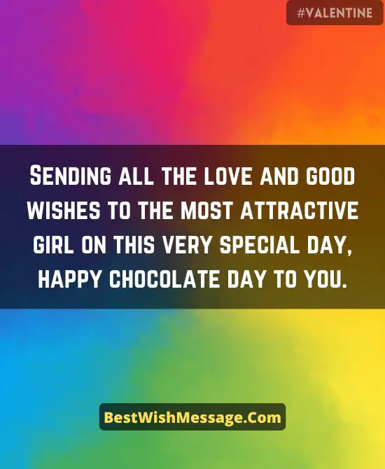 Chocolate Day Messages to Girlfriend