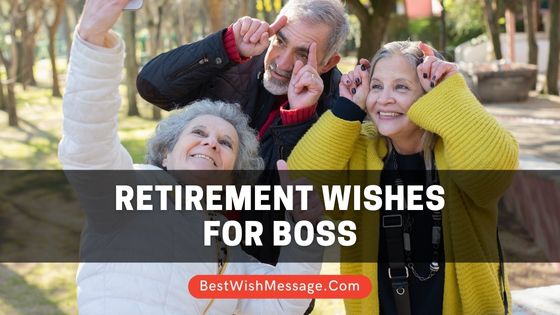 Retirement Wishes for Boss