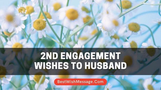 2nd Engagement Anniversary Wishes to Husband