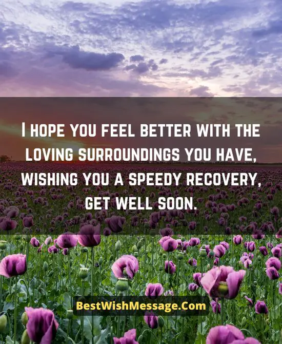 Get Well Soon Messages for Friend’s Wife