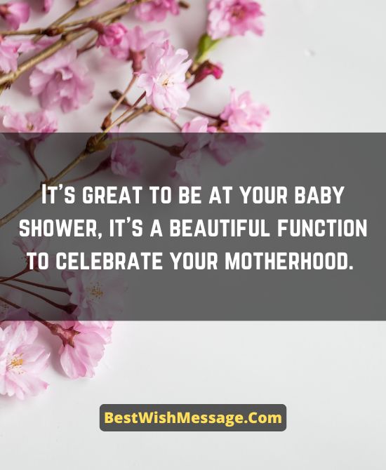 Baby Shower Greetings for Daughter in Law