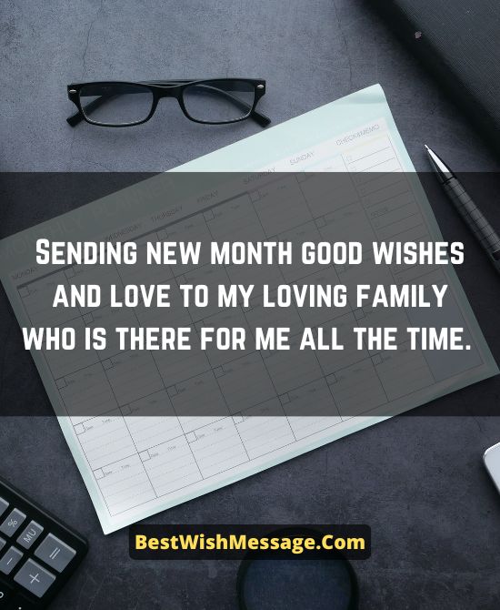 New Month Wishes for January
