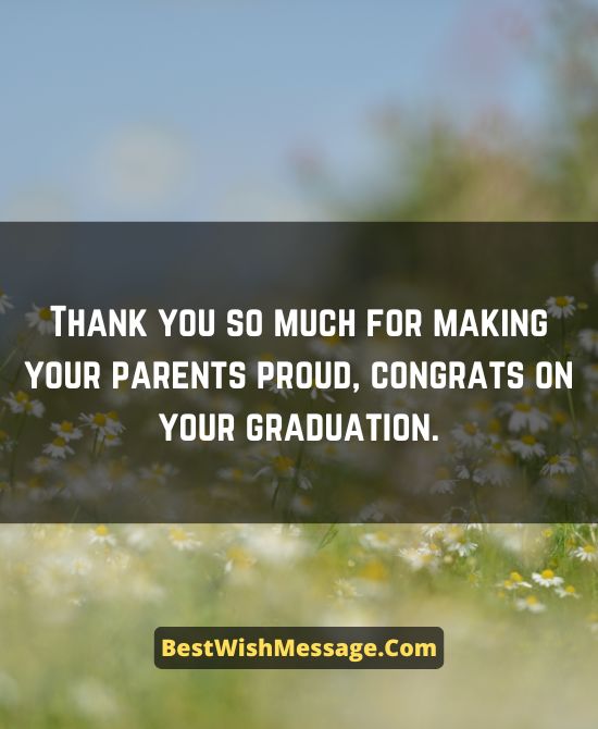 Congratulations Messages for Graduation to a Friend’s Daughter