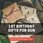 1st Birthday Gifts for Son