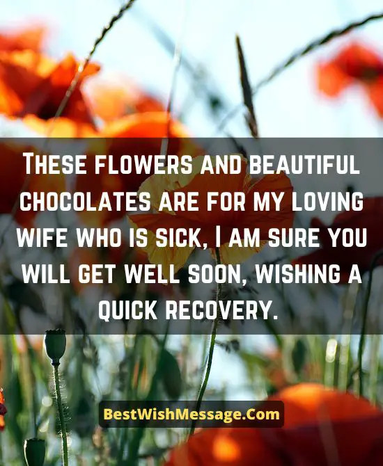 Prayer Message for My Sick Wife