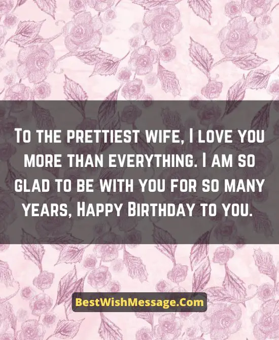 32nd Birthday Wishes for Wife
