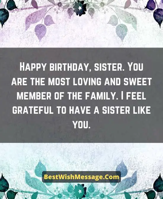 32nd Birthday Wishes for Sister