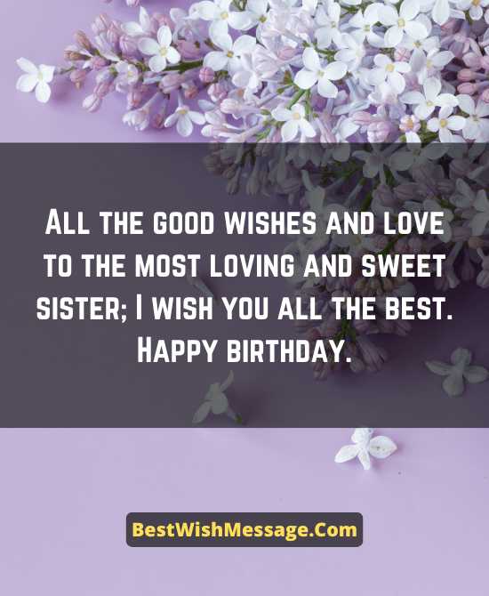 Birthday Wishes for Elder Sister Turning 35