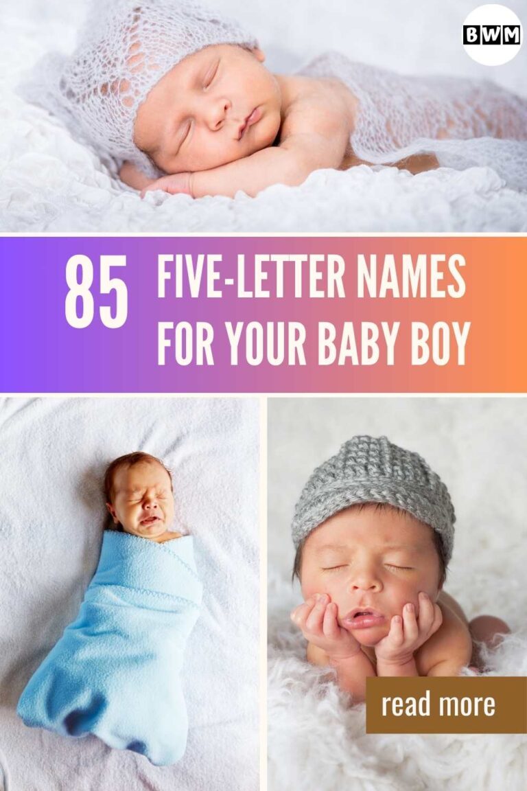 85+ FiveLetter Names For Your Baby Boy Short Names